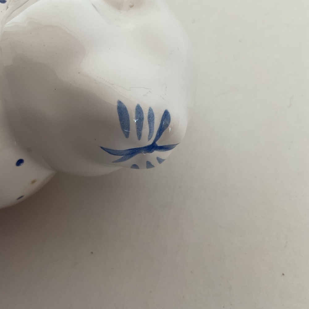 Tiffany & Co. Hand Painted Rabbit Coin Bank - Picture 13 of 13